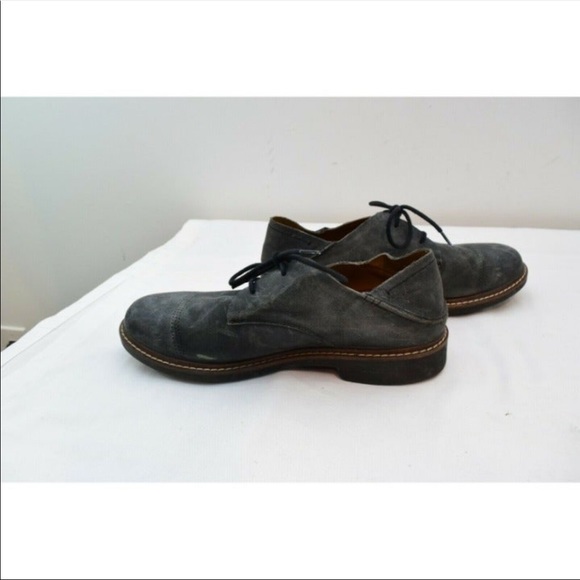 Olukai Walino Men’s Grey Suede Leather Oxfords - Picture 5 of 7